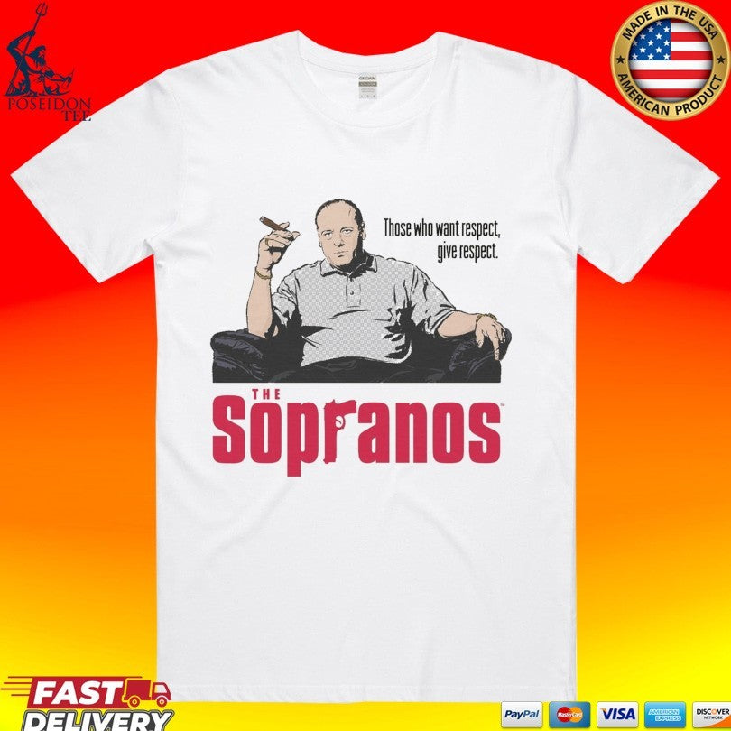 The Sopranos Those Who Want Respect Give Respect T-shirt