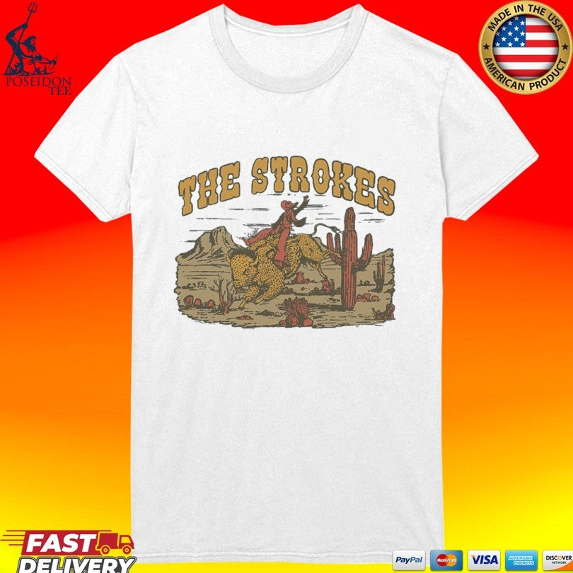 The Strokes Bull Rider T-shirt