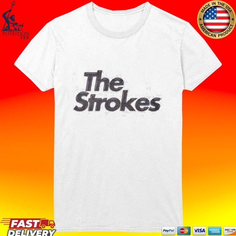 The Strokes Oil Slick Logo T-shirt
