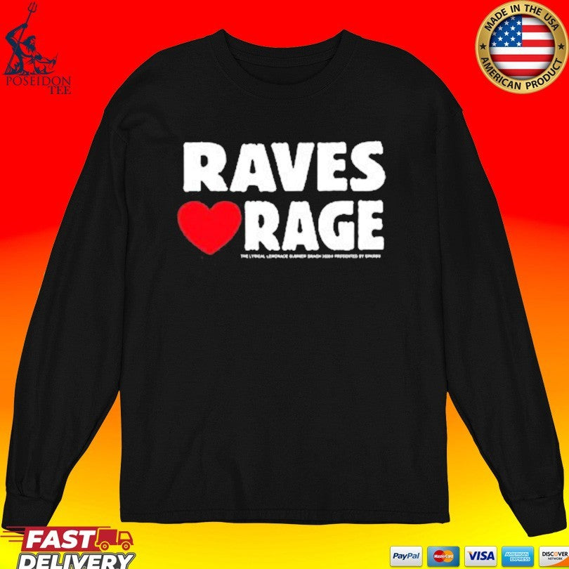 The Summer Smash Raves Love Rage T-shirt