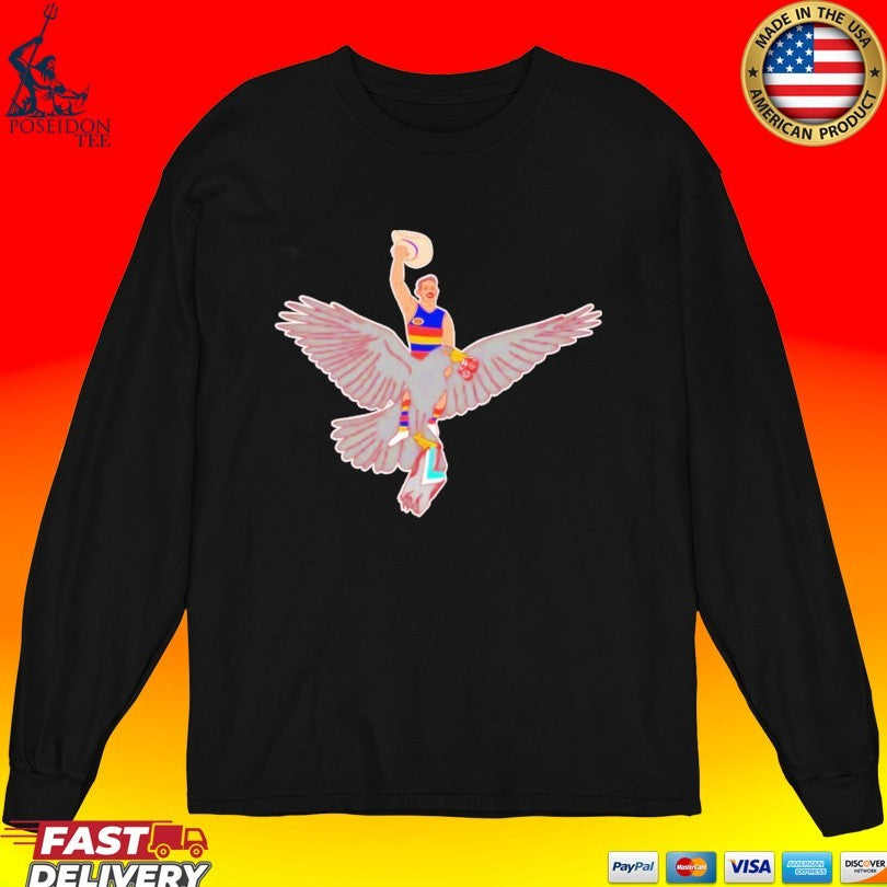 The Texan Crow Fleece T-shirt