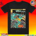 The Thing vs Aliens MacReady Comic T-shirt