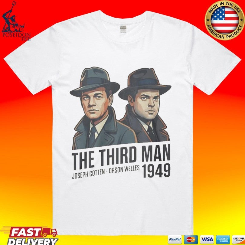 The Third Man Joseph Cotten Orson Welles 1949 T-shirt