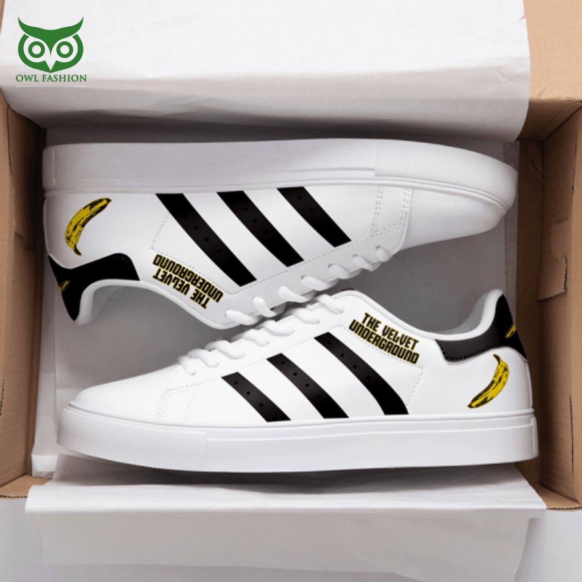 The Velvet Underground New York Rock Band Music Stan Smith Shoes