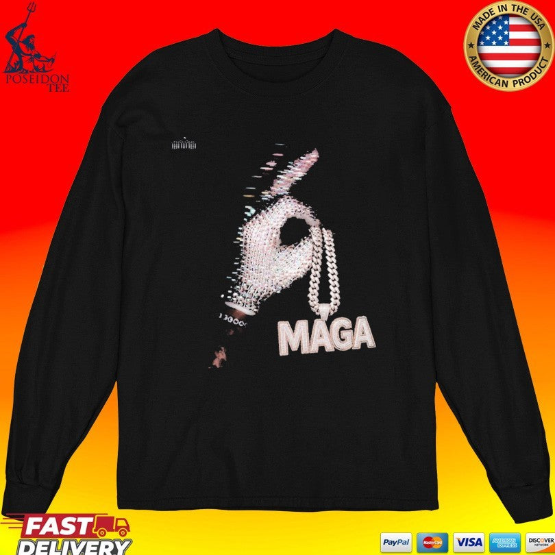 The White House Iced Out Maga Grillz T-shirt