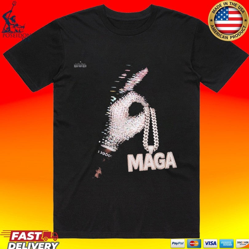 The White House Iced Out Maga Grillz T-shirt