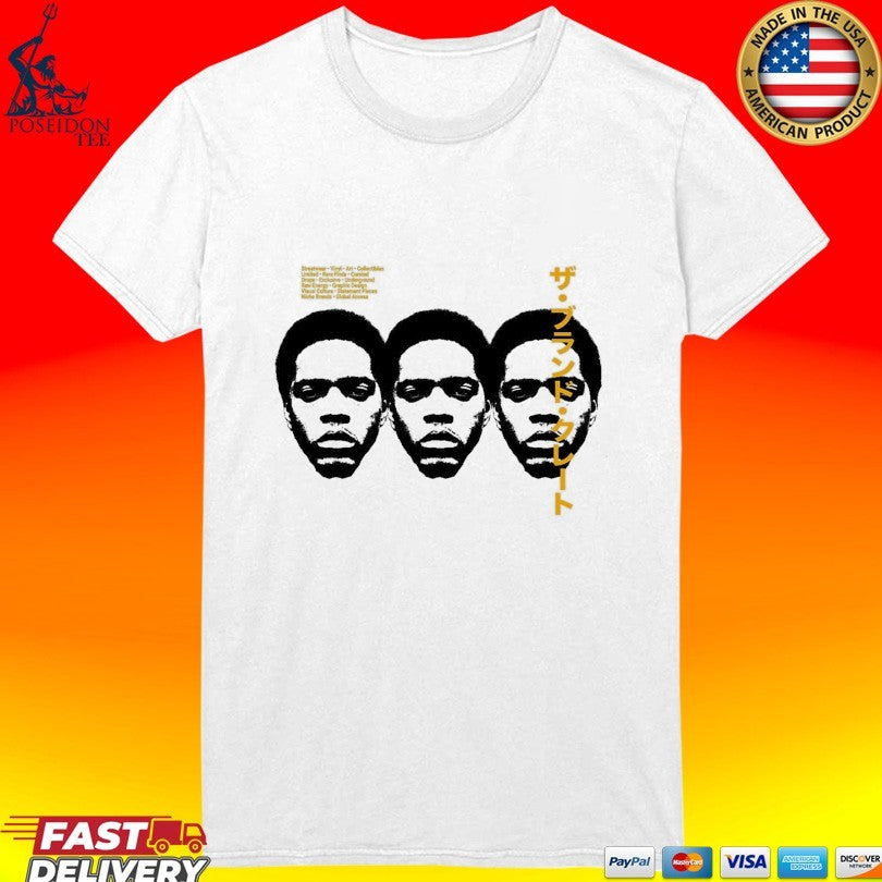 Thebrandcrate Three Faces T-shirt