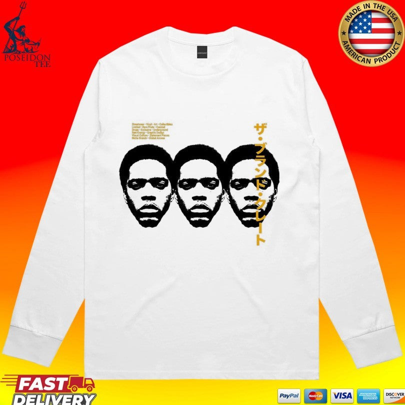 Thebrandcrate Three Faces T-shirt