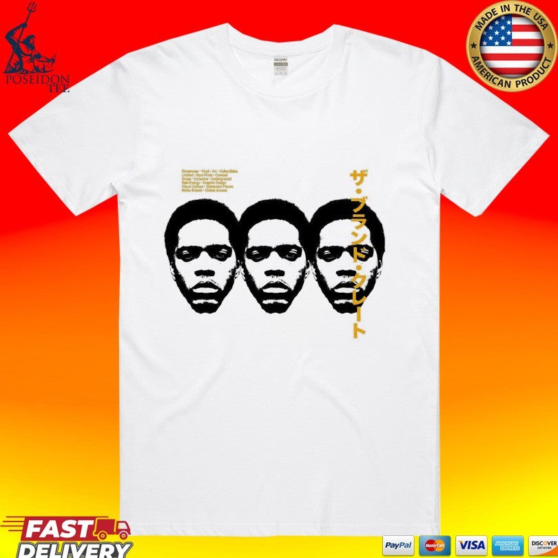 Thebrandcrate Three Faces T-shirt