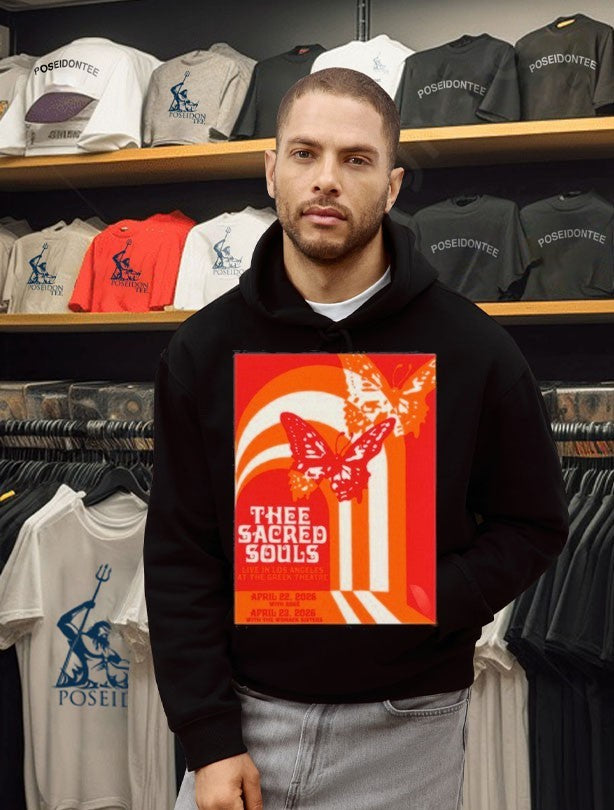 Thee Sacred Souls April 23 2026 Greek Theatre T-shirt