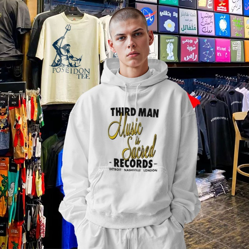 Third Man Records Merch Shop Store Music Is Sacred T-shirt