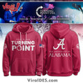 This Is Our Turning Point Alabama Campus Red Hoodie And Cap