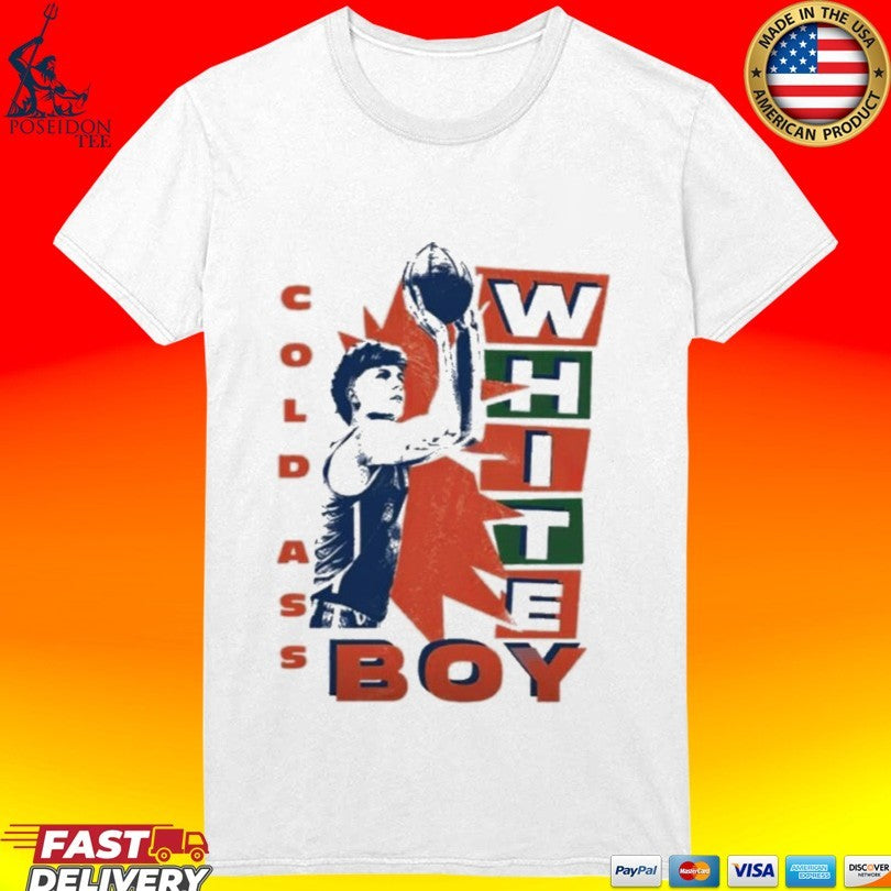 Thomas Haugh Gators Cold Ass White Boy T-shirt