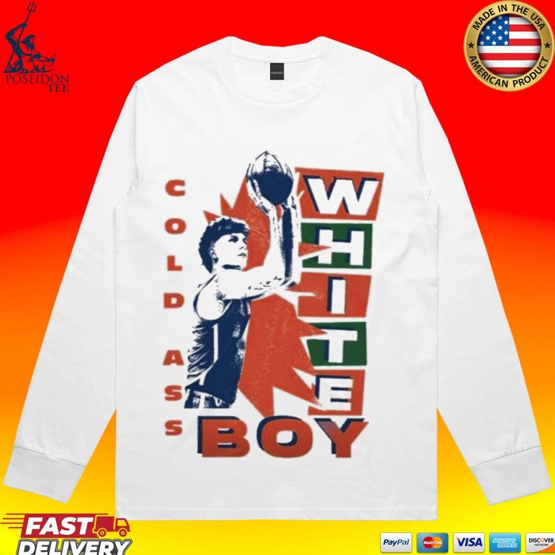 Thomas Haugh Gators Cold Ass White Boy T-shirt