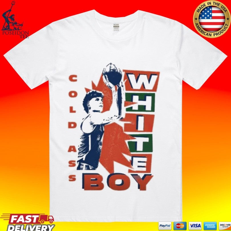 Thomas Haugh Gators Cold Ass White Boy T-shirt