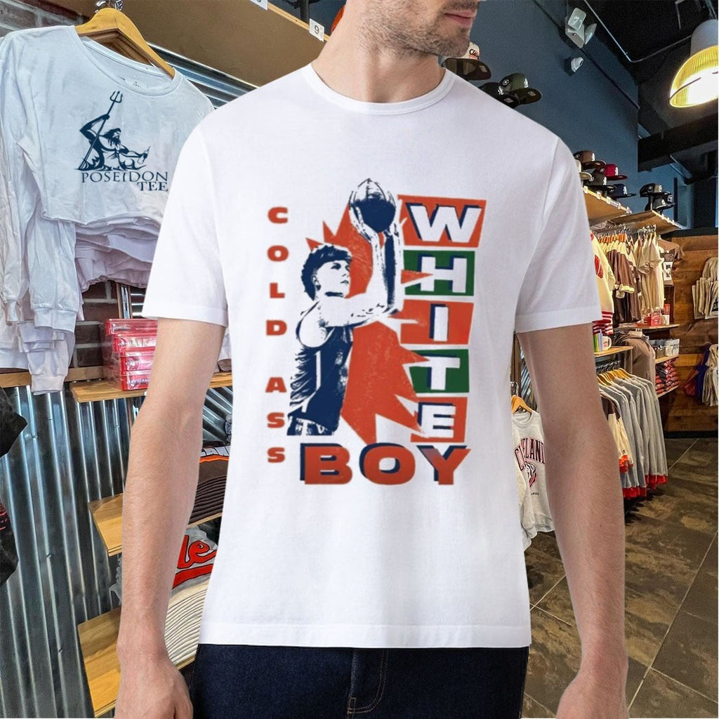 Thomas Haugh Gators Cold Ass White Boy T-shirt