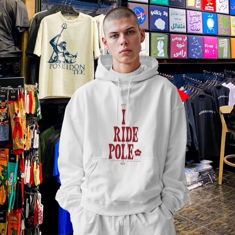 Thomas Sanders Ride Pole Awkward Adventures Ringer T-shirt