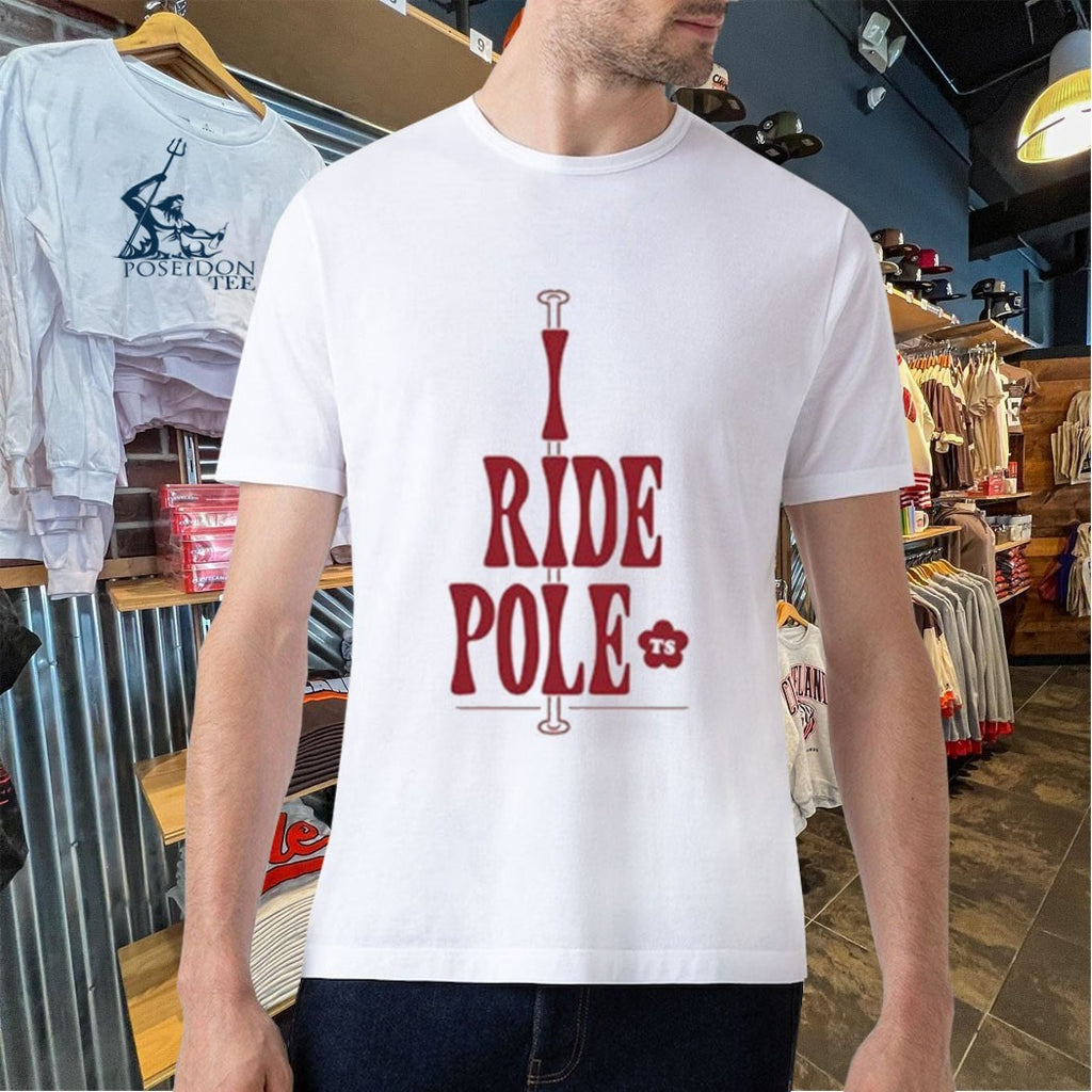 Thomas Sanders Ride Pole Awkward Adventures Ringer T-shirt