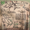 Thorin’s map and Bilbo Baggins Sherpa Fleece Blanket