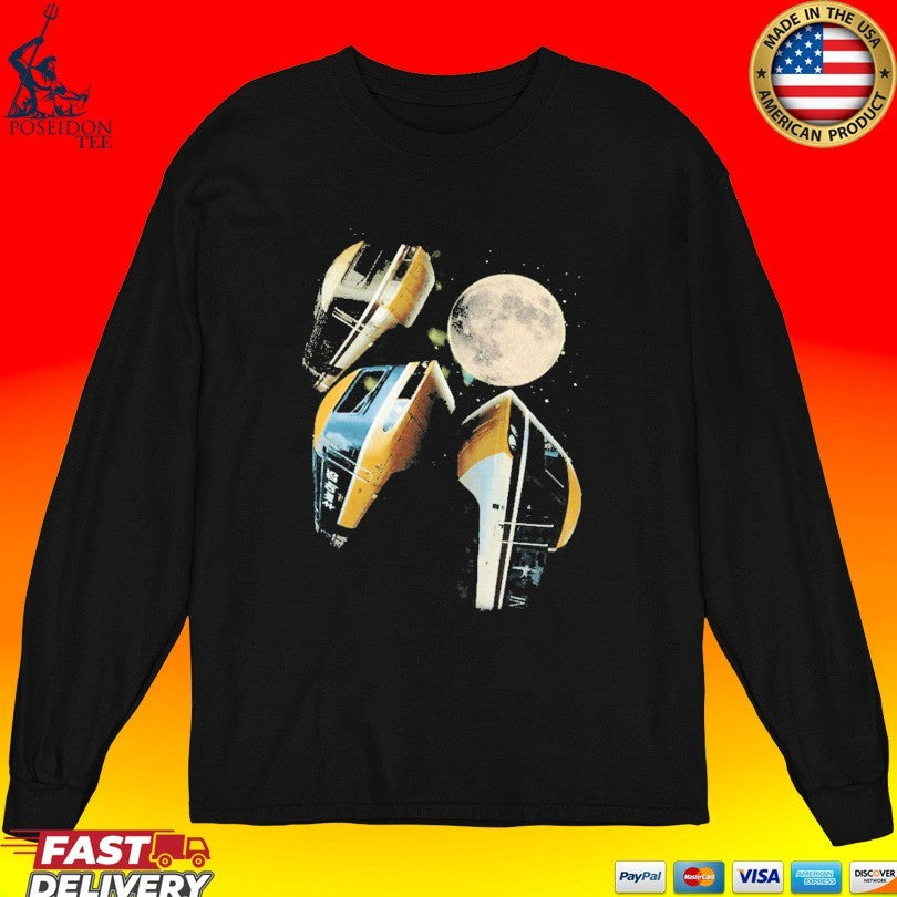 Three Intercity Moon T-shirt