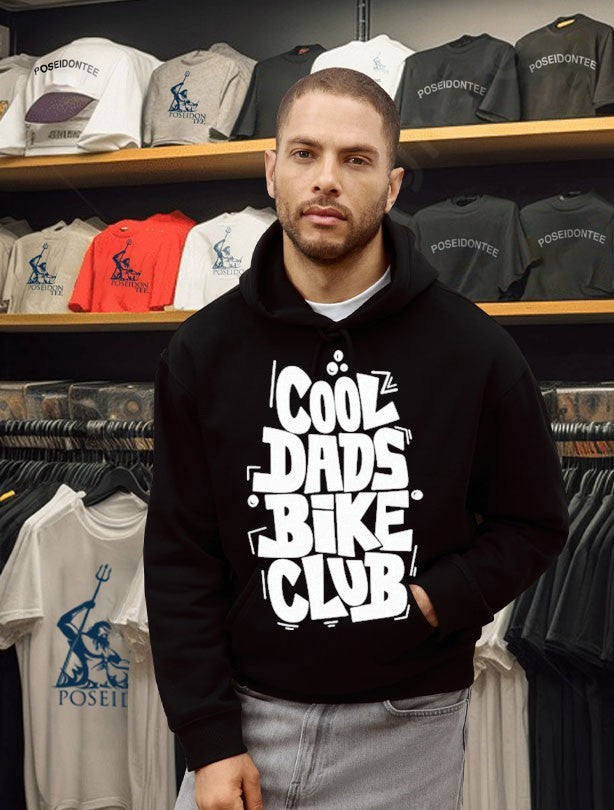 Throttle Clutch Cool Dads Bike Club T-shirt