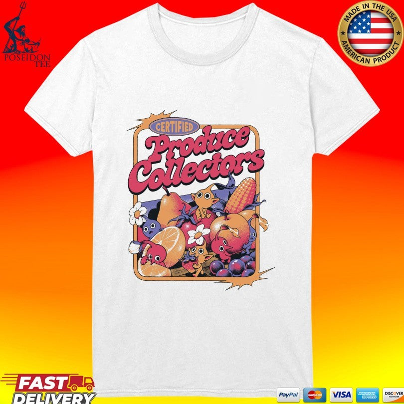 Tiny Collectors Certified Produce Collectors T-shirt