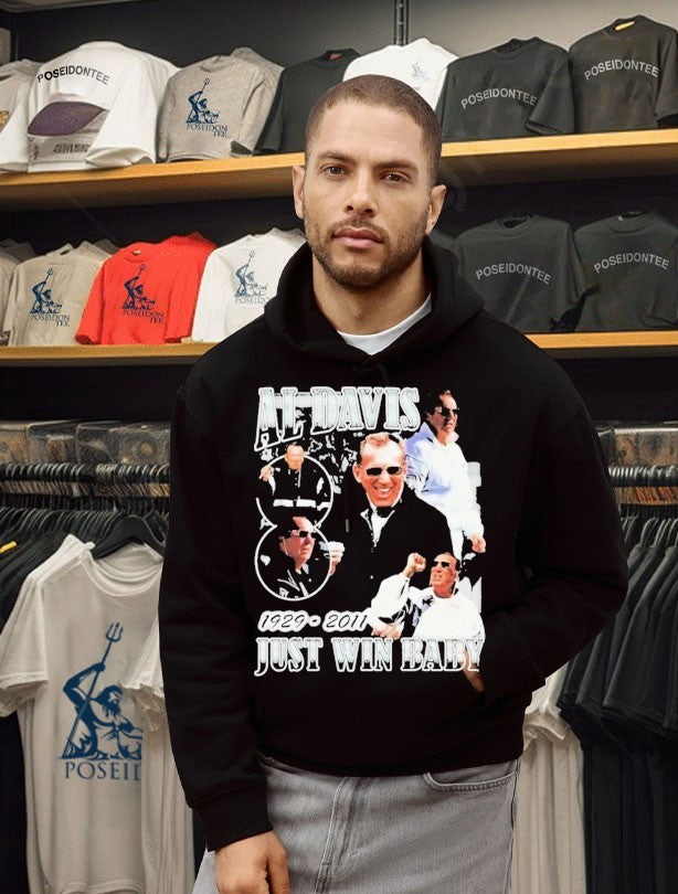 Tj Leota Al Davis 1929 2011 Just Win Baby T-shirt
