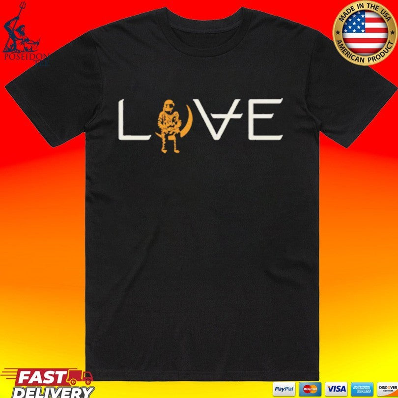 To The Stars Love Astronaut Moon T-shirt