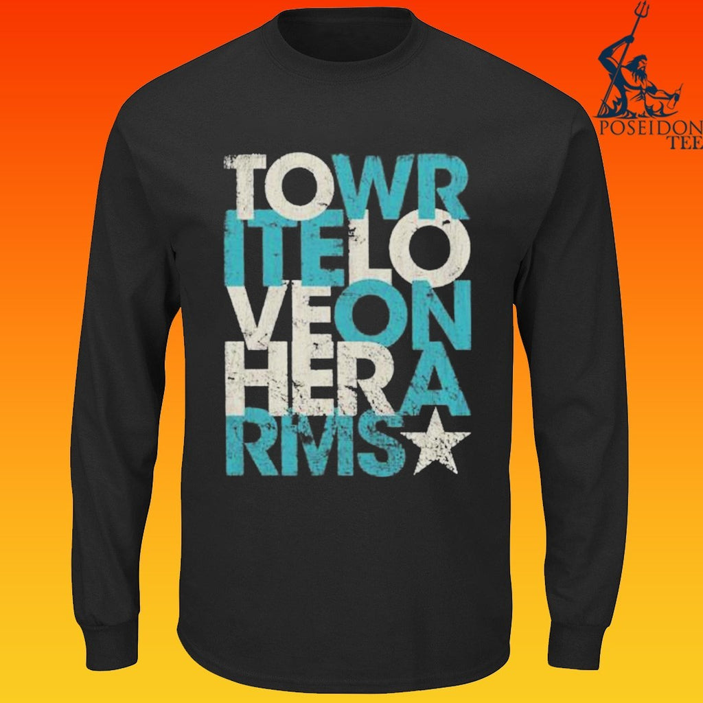 To Write Love On Her Arms Restacked T-shirt