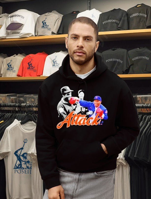 Tobias Myers Mets Attack T-shirt