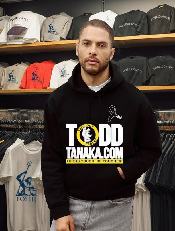Todd Tanaka Life Is Tough Be Tougher Aloha Support Network T-shirt