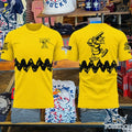 Toledo Mud Hens X Peanuts Night Yellow T-shirt