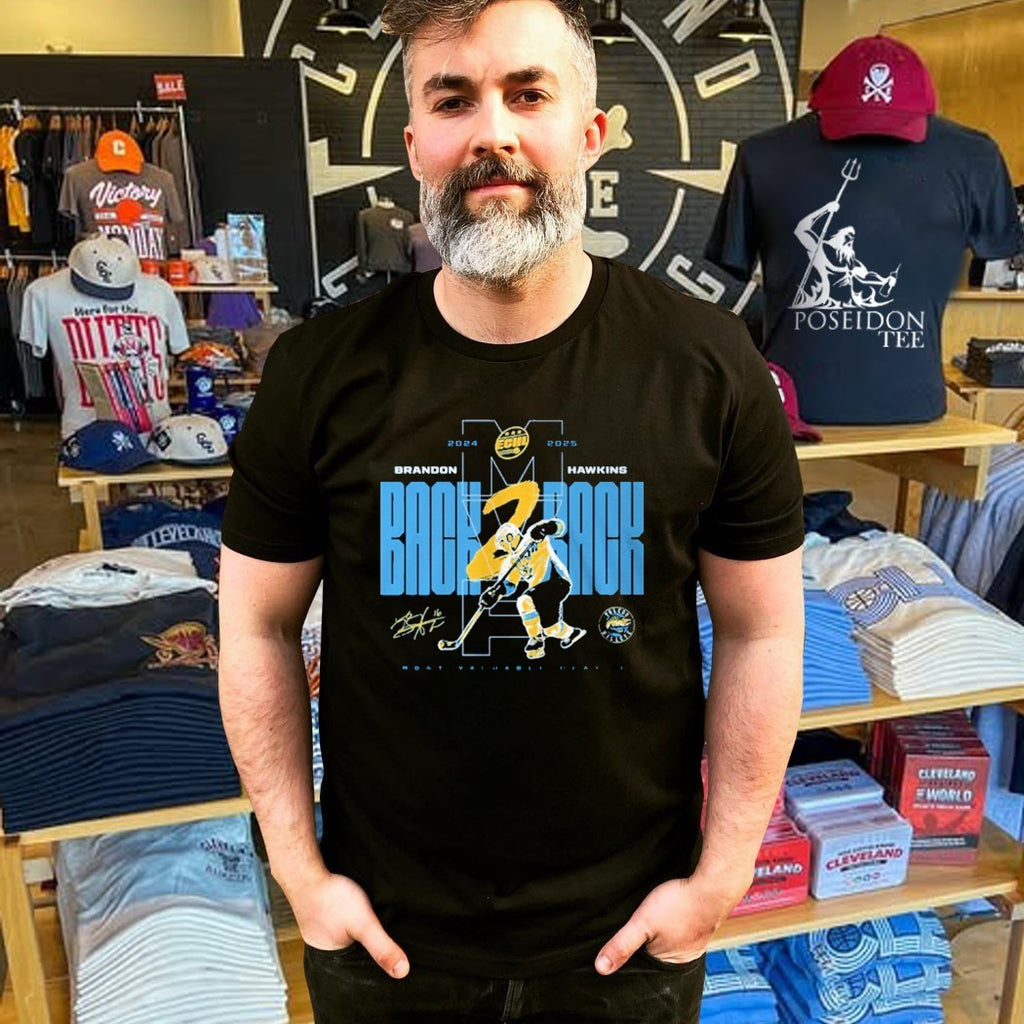 Toledo Walleye Brandon Hawkins Mvp T-shirt