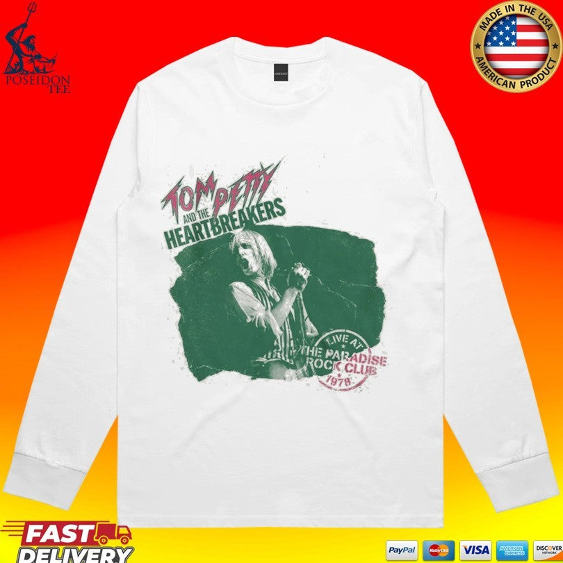 Tom Petty Live At The Paradise Rock Club 1978 T-shirt