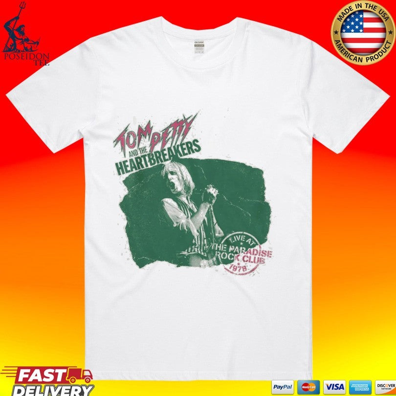 Tom Petty Live At The Paradise Rock Club 1978 T-shirt