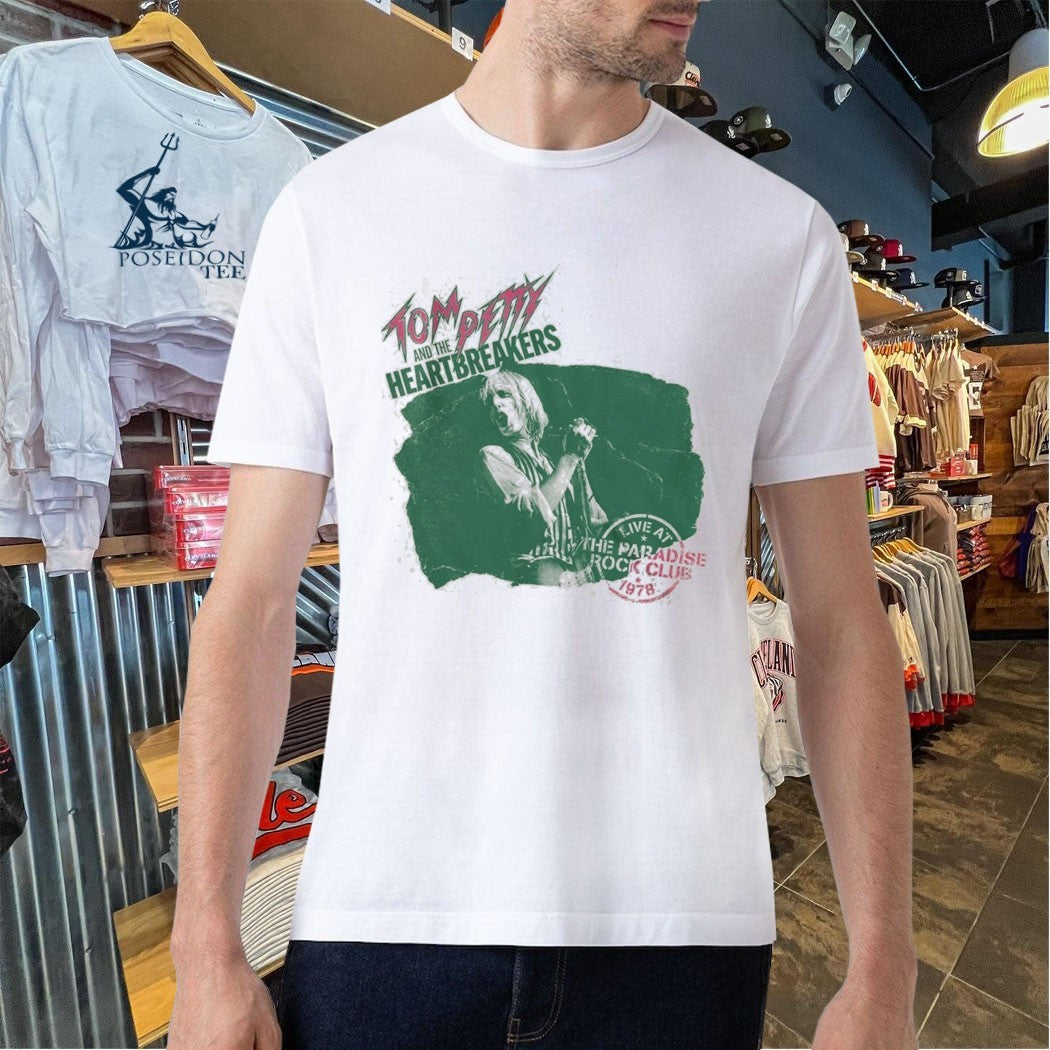 Tom Petty Live At The Paradise Rock Club 1978 T-shirt