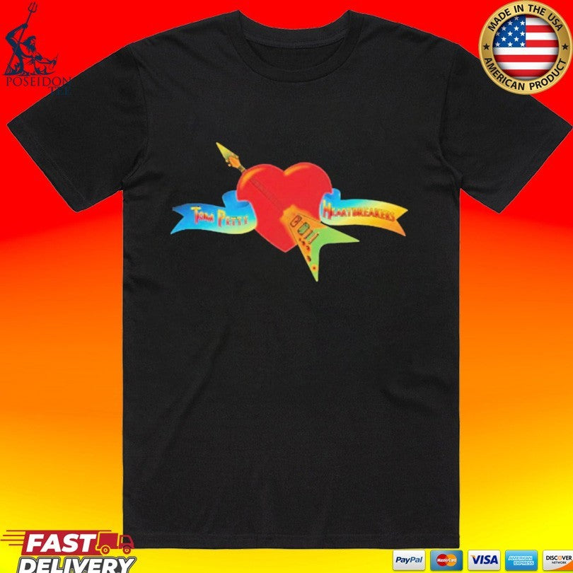 Tom Petty & The Heartbreakers Heart T-shirt