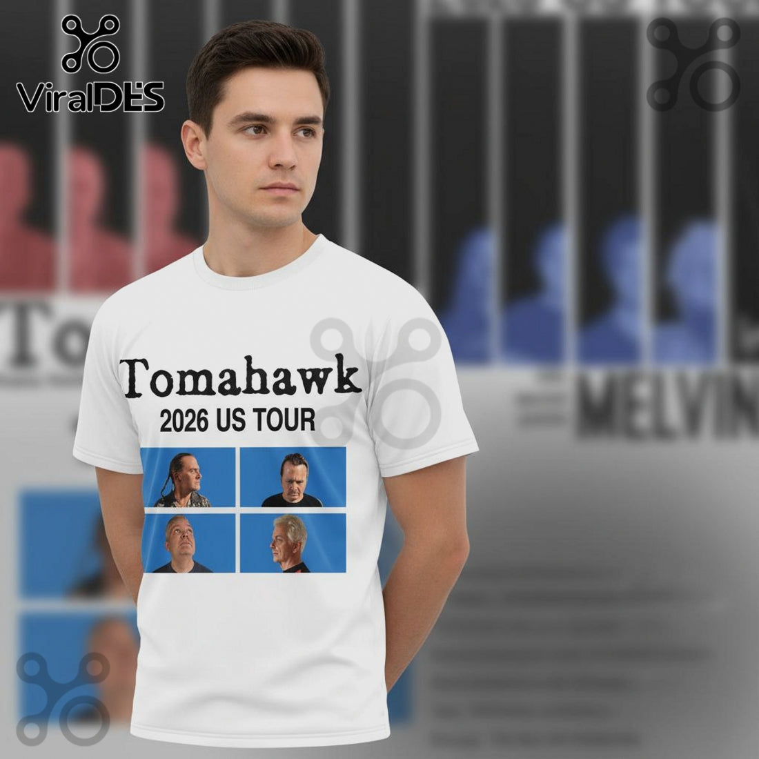 Tomahawk 2026 US Tour Dates Band Album Art Graphic Shirt