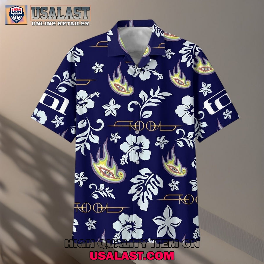Tool Band Short Sleeve Hawaiian Shirt