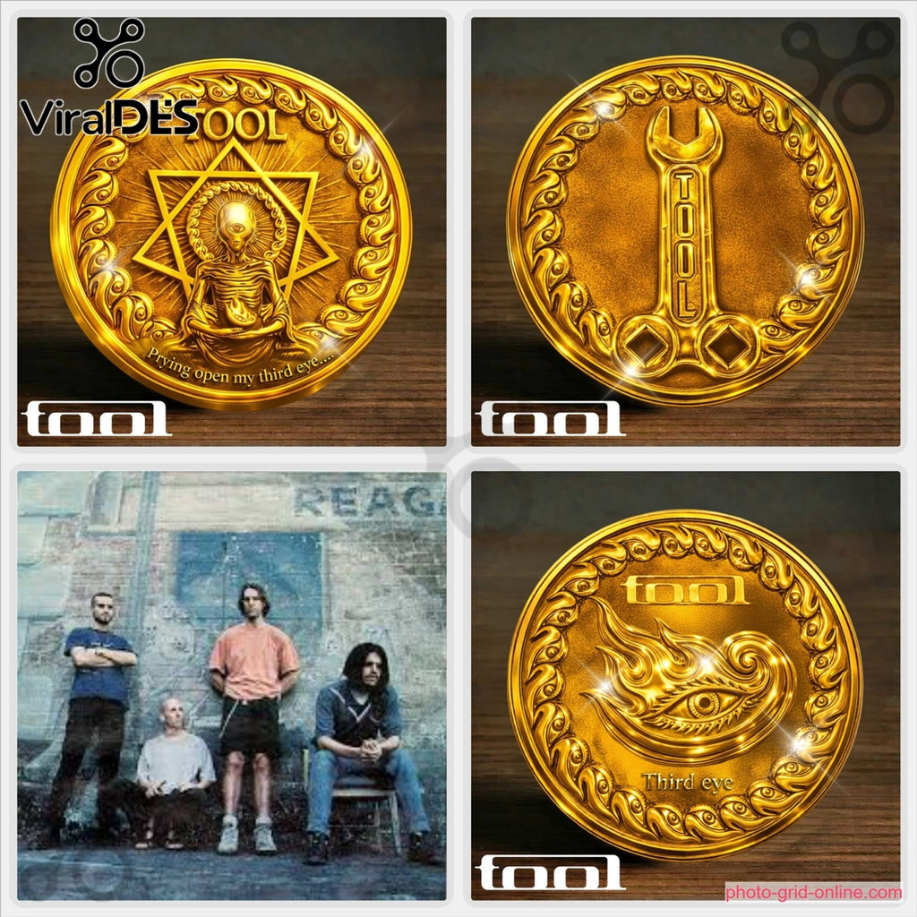 Tool Rock Bank Commemorative Coin Limited Edition