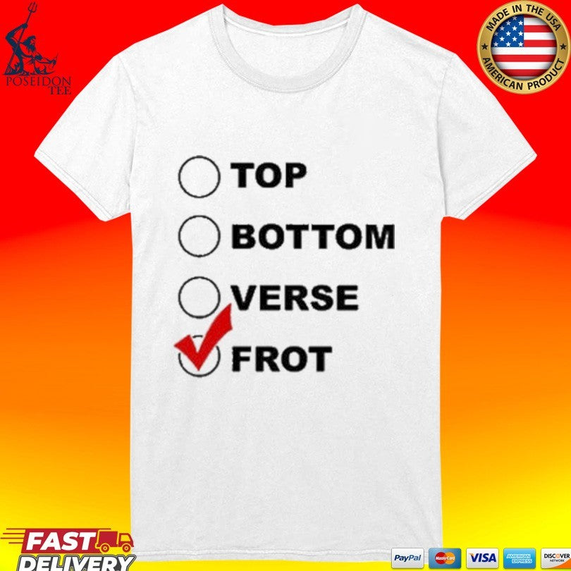 Bottom Verse Frot T-shirt