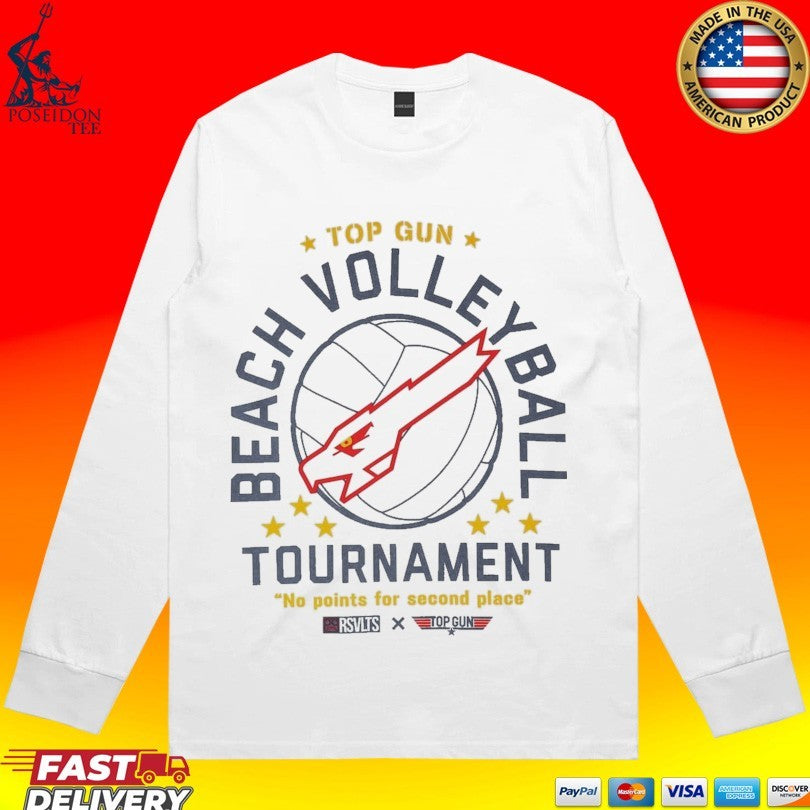 Gun Beach Volleyball Tournament No Points For Second Place T-shirt