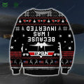 Gun Movie Gifts Christmas Ugly Sweater