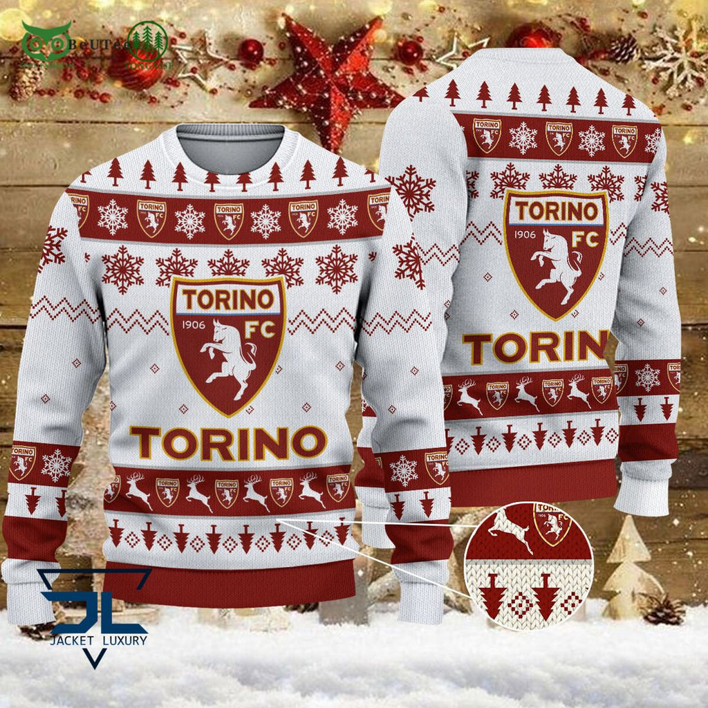 Torino Football Club Team Football Lega Serie A Ugly Sweater