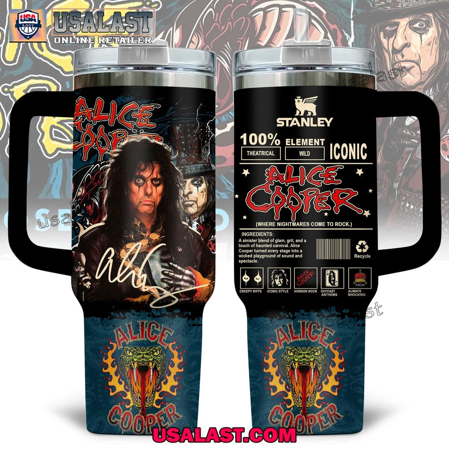 Alice Cooper Limited Edition 40oz Tumbler Cup