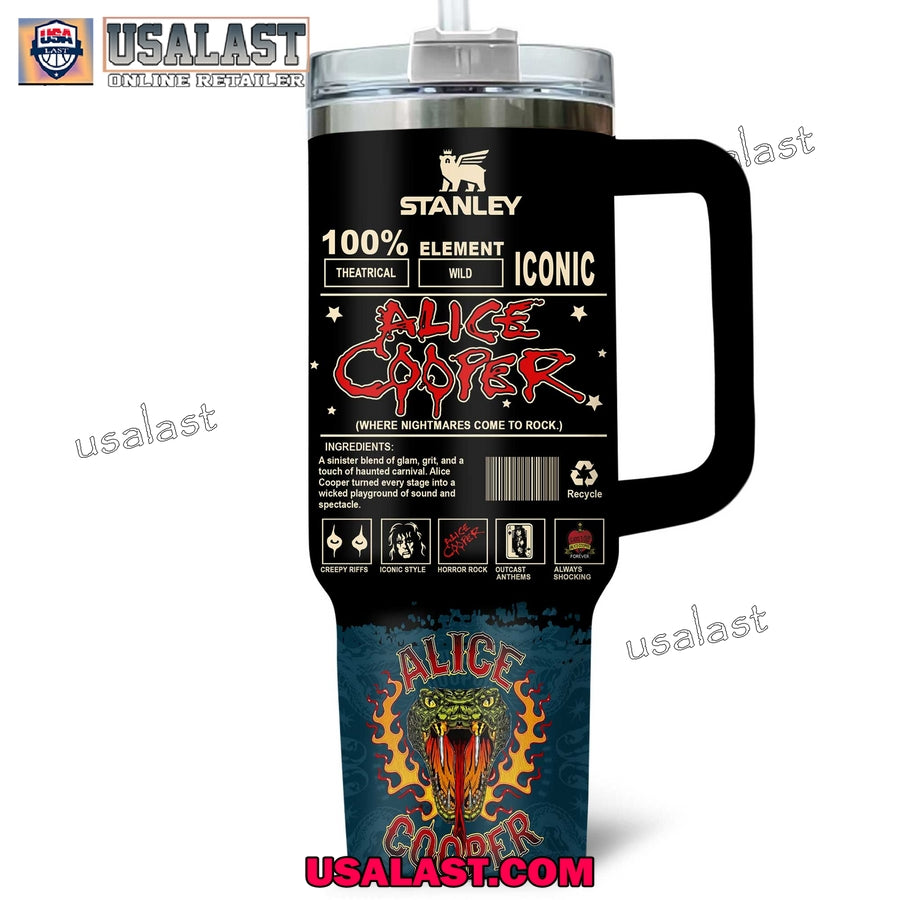 Alice Cooper Limited Edition 40oz Tumbler Cup