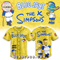 Toronto Blue Jays MLB The Simpsons Heritage Baseball Jersey