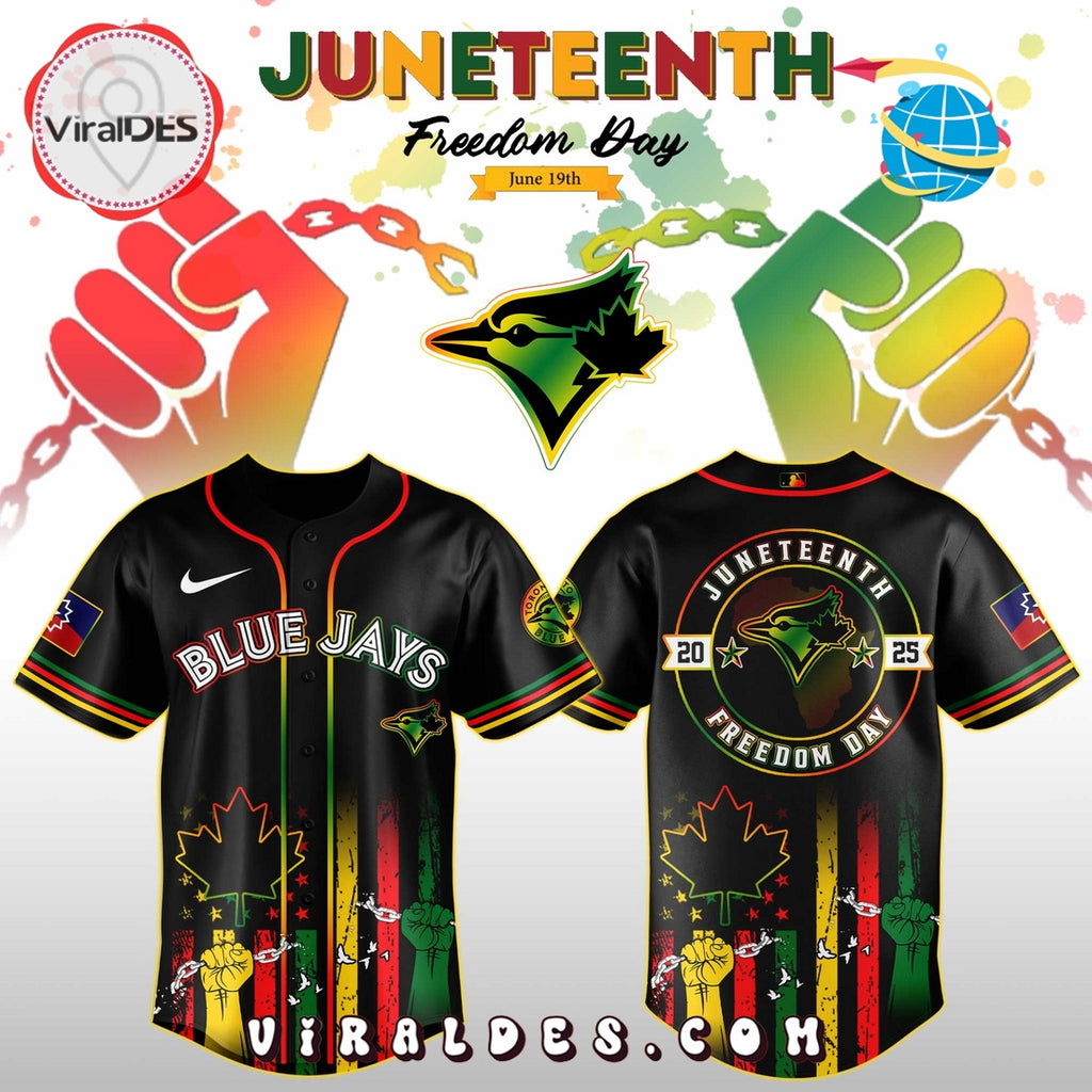 Toronto Blue Jays x 2025 Juneteenth Day Jersey