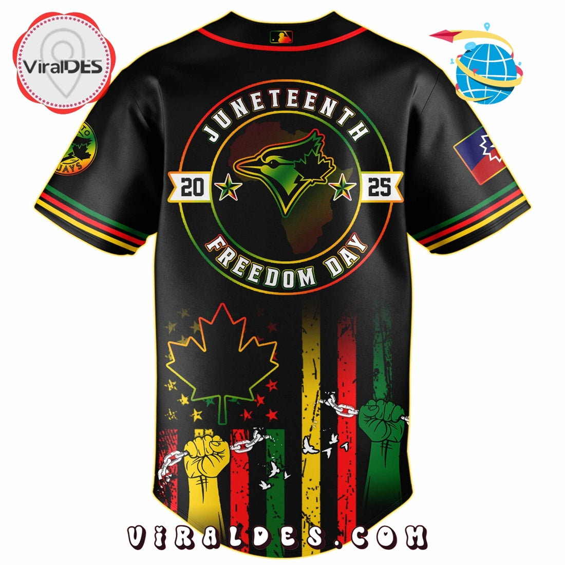 Toronto Blue Jays x 2025 Juneteenth Day Jersey