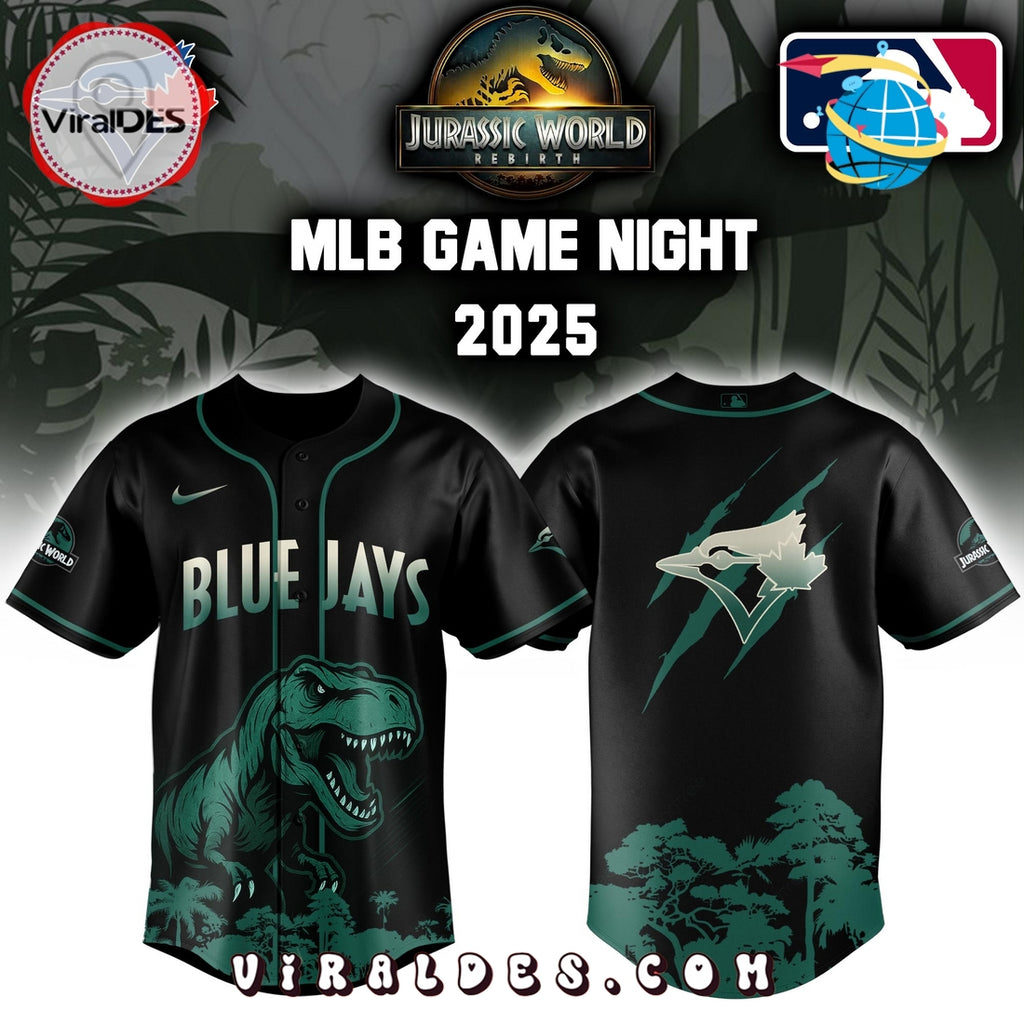 Toronto Blue Jays x Jurassic World 2025 Baseball Jersey
